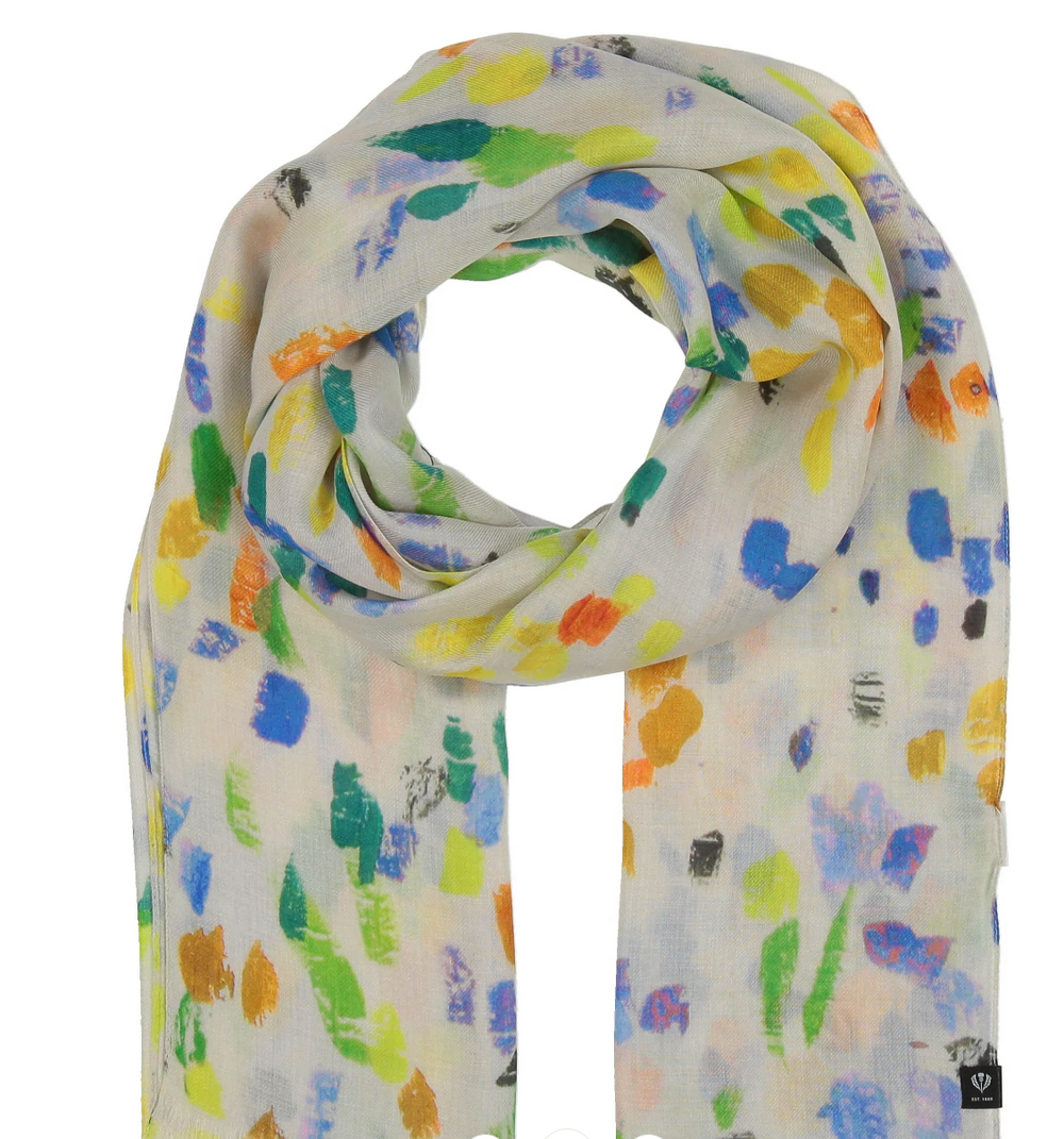 Fraas scarf 640016, floral sustainable