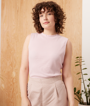 Known Supply Bishop tank, min-waffle organic cotton SALE Size M