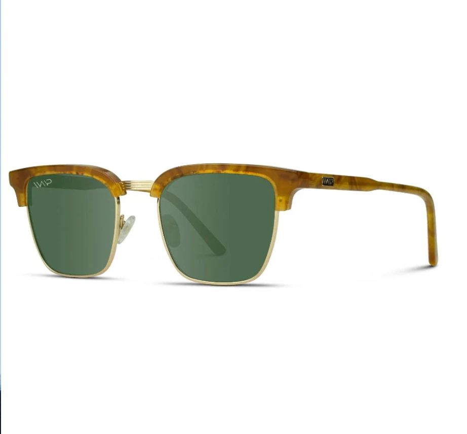 WMP Jaxon sunglasses, sandy tortoise/smoke green