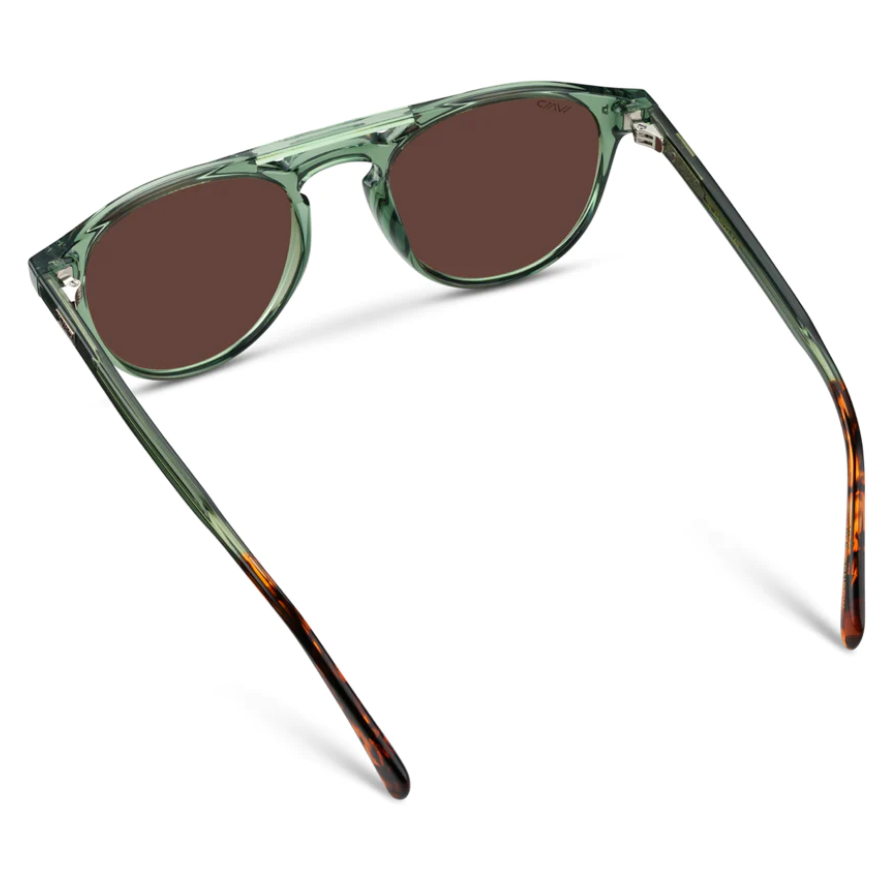 WMP Easton sunglasses, emerald green/brown