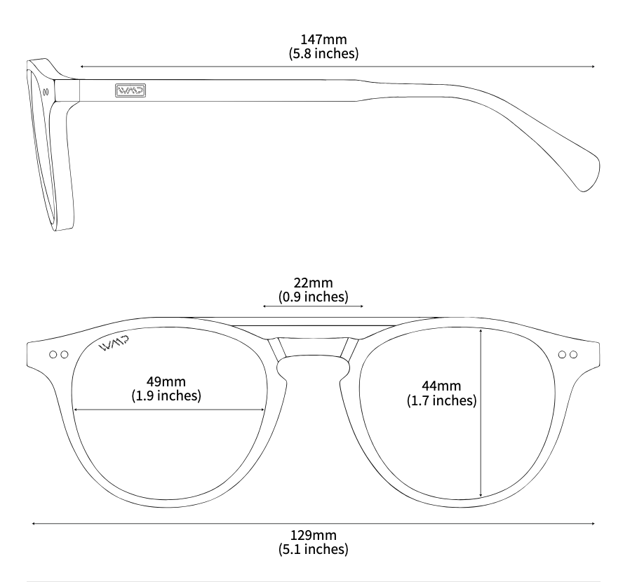 WMP Easton sunglasses, emerald green/brown