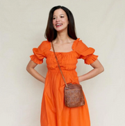 Latico leather purse, Lotus crossbody