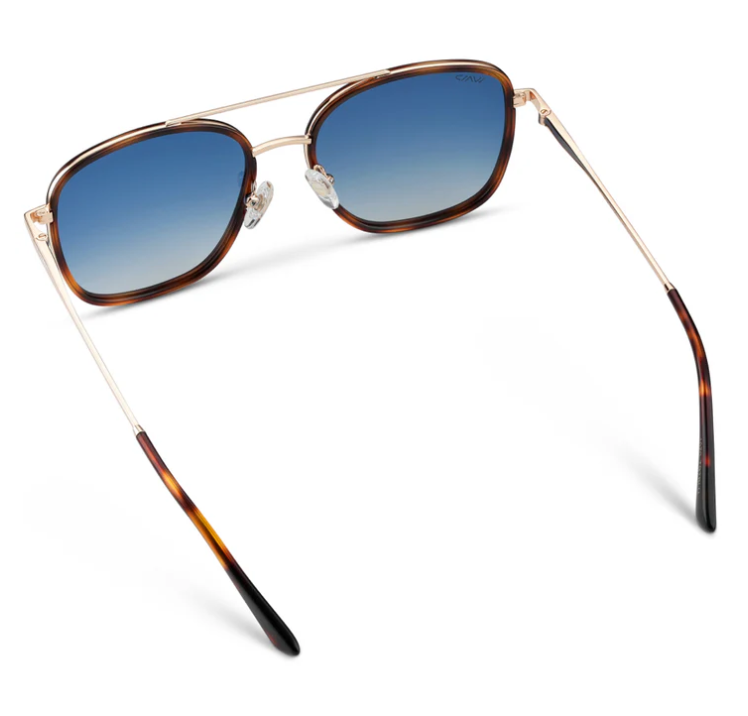 WMP Gia polarized sunglasses, crystal cobalt