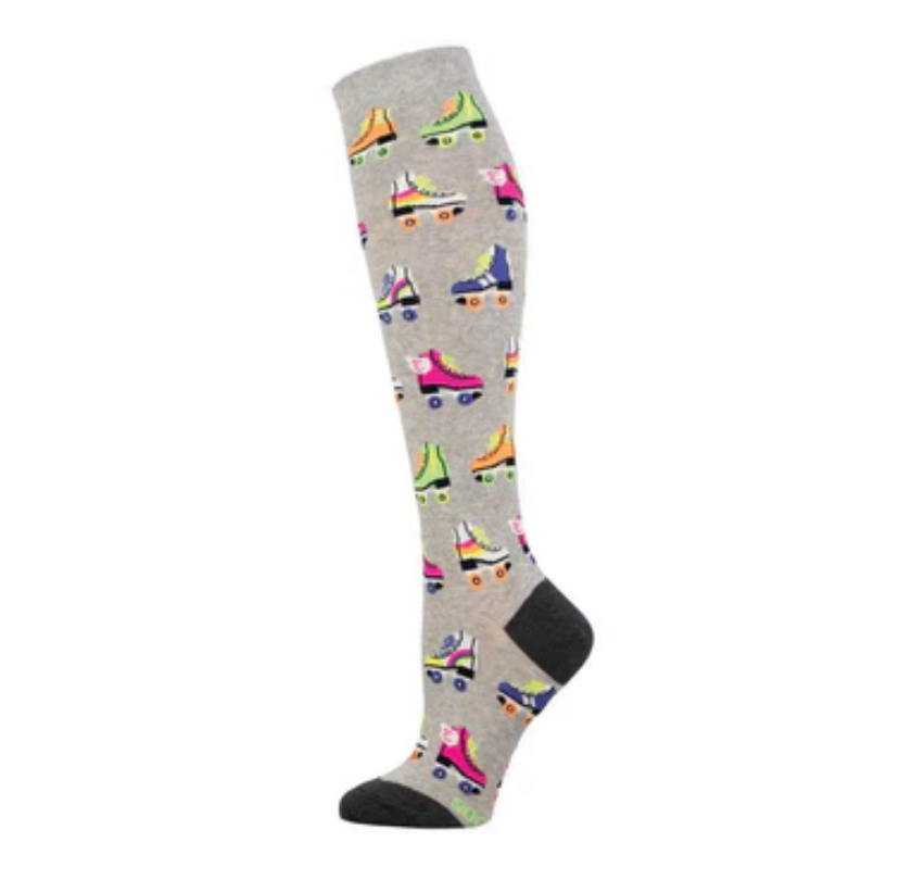 Socksmith graphic  cotton knee high, women's sizing