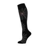 Calcetines hasta la rodilla de algodón con gráfico Socksmith, talla para mujer