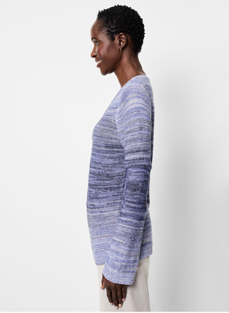 Nic + Zoe sweater 241139, Hazy Shades v-neck