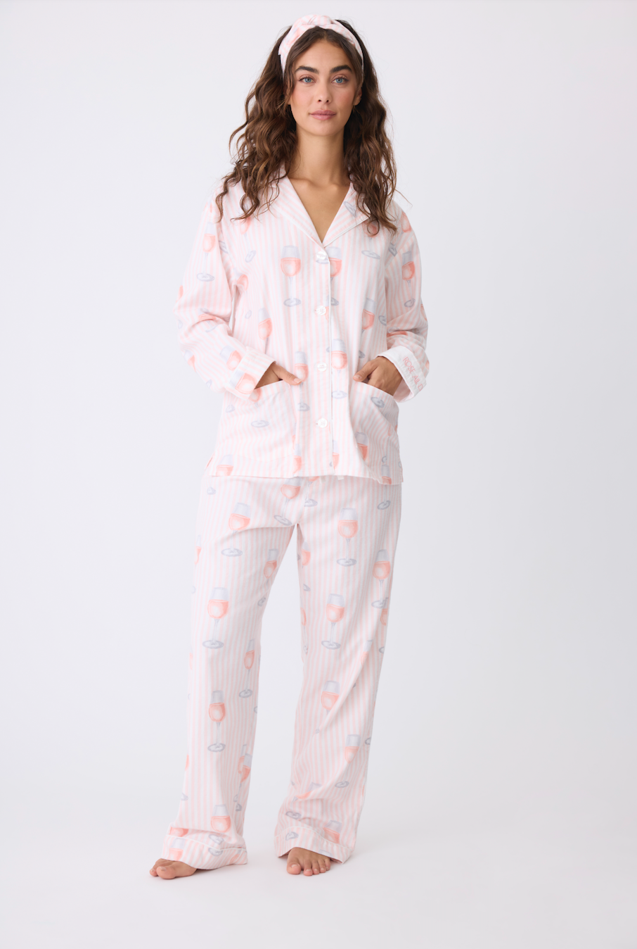 Pijama PJ Salvage, conjunto de franela (2 patrones/colores)