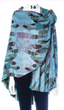 Rapti circle shawl, cashmere print