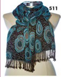 Rapti scarf 8402LY, silk/lycra print (15 prints/colors)