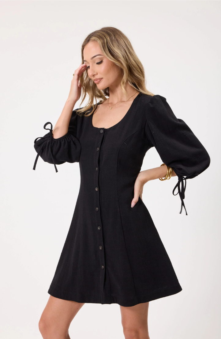 Kylie Paige Lala dress, print satin mini SALE Sizes M, XL