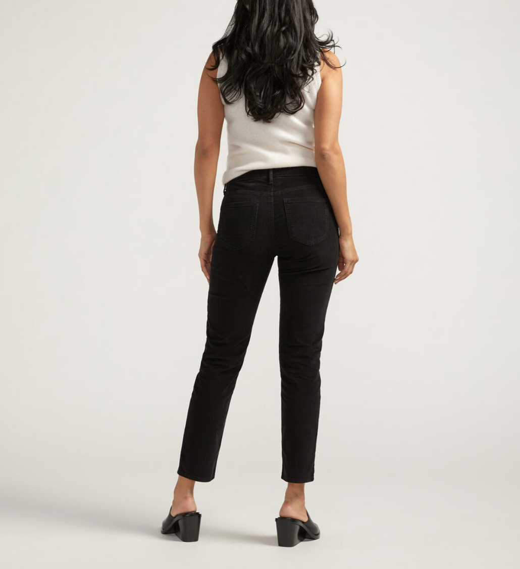 Jag Cassie straight corduroys, mid-rise, zip (2 colors)