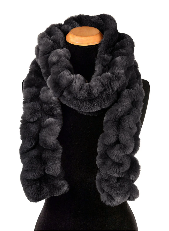 Pandemonium faux fur scarf, stretch