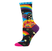 Equipo de algodón con gráficos con licencia de Sockssmith, talla para mujer (más de 5 estilos)