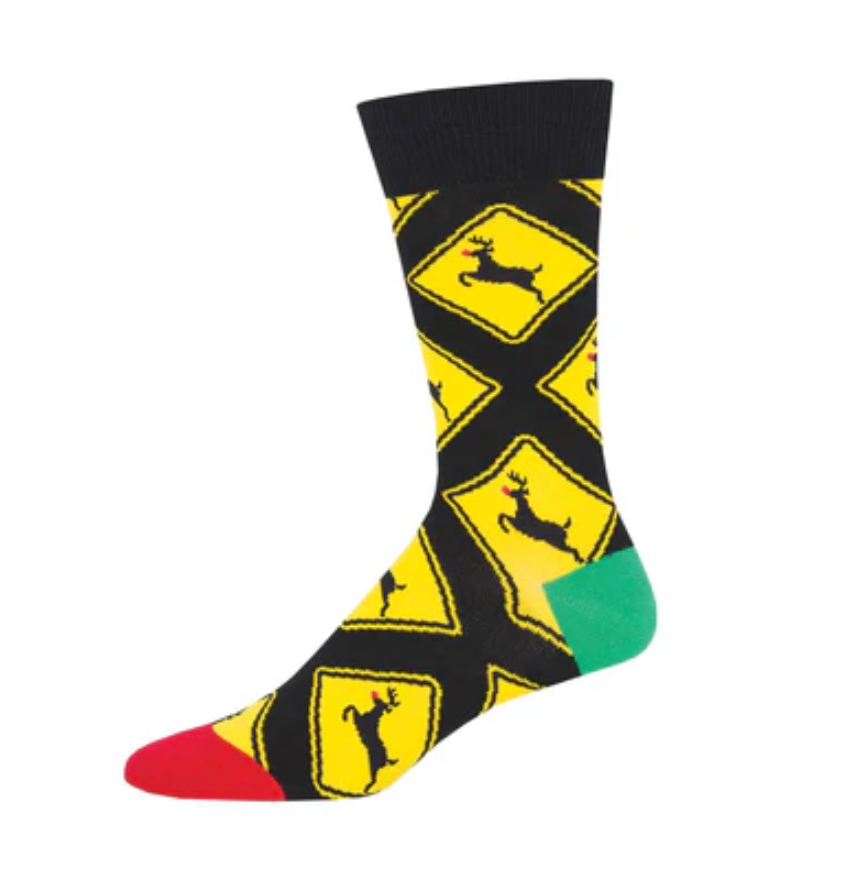 Socksmith holiday cotton crew, MEN's sizing (6 images)