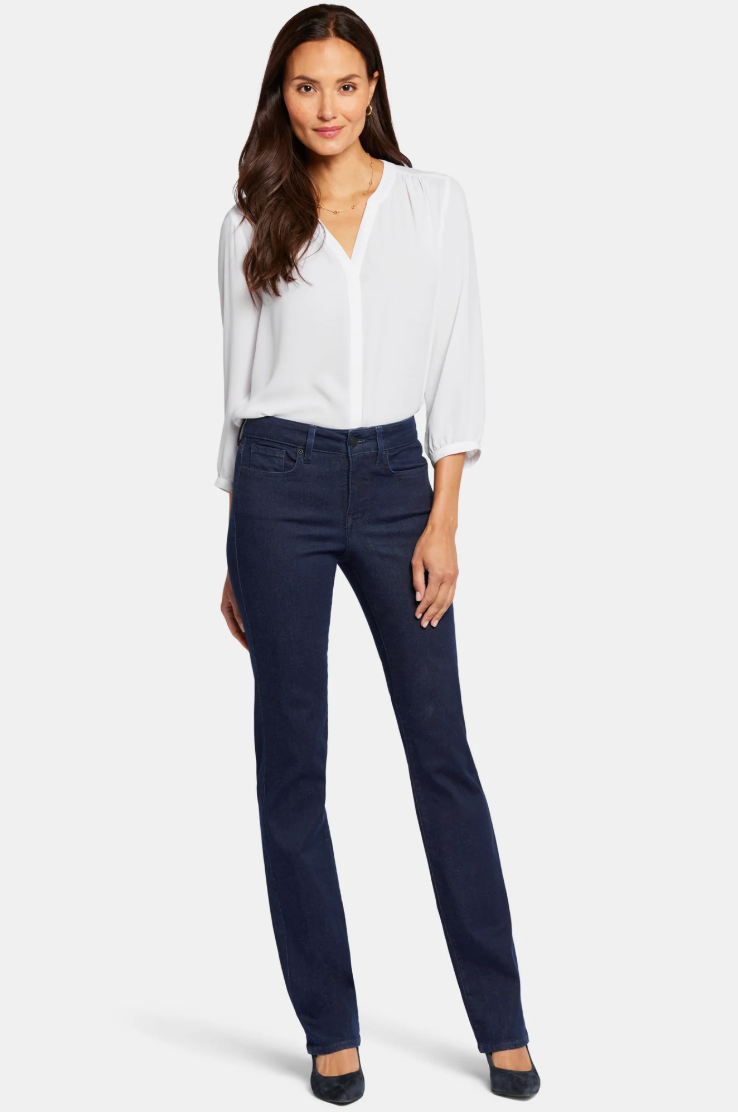 NYDJ Marilyn straight jeans (3 washes)
