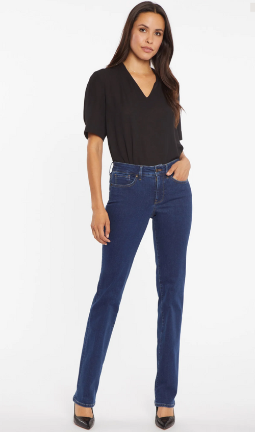 NYDJ Marilyn straight jeans (4 washes)
