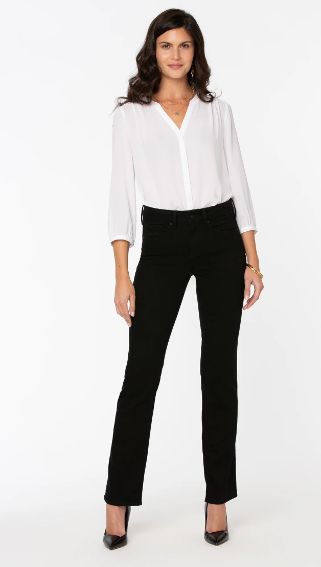 NYDJ Marilyn straight jeans (3 washes)
