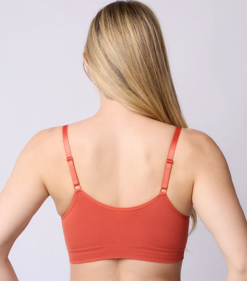 Joy Bra con ribete de encaje, talla completa