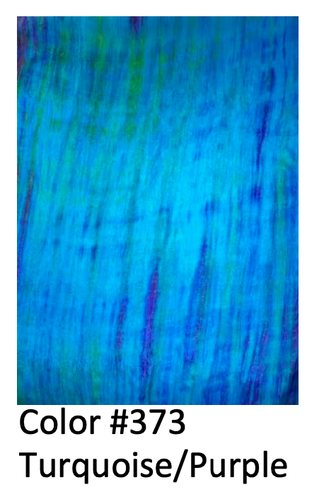 Lua scarf, watercolor silk