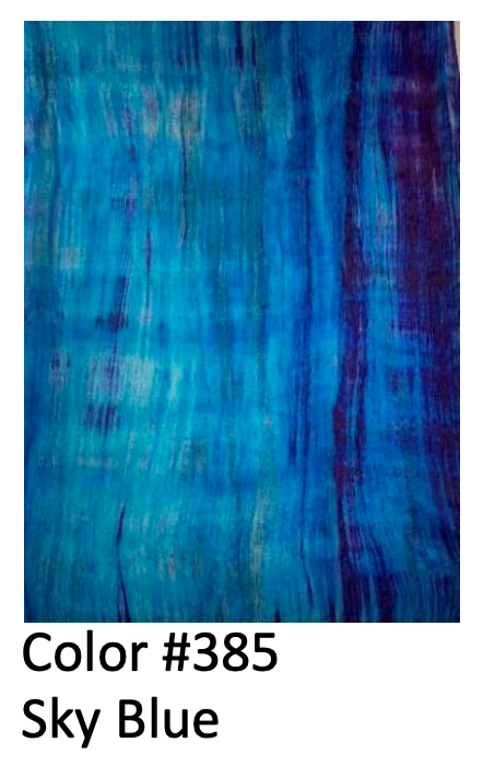 Lua scarf, watercolor silk