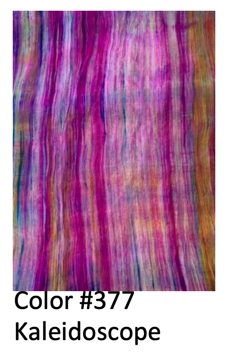Lua scarf, watercolor silk