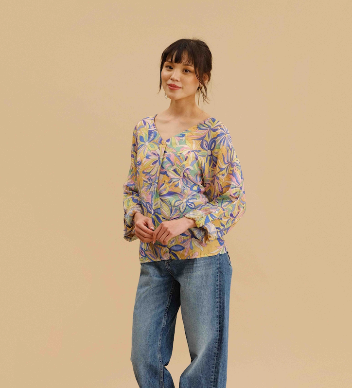 Funsport shirt 251310, dolman sleeve print (2 colors)