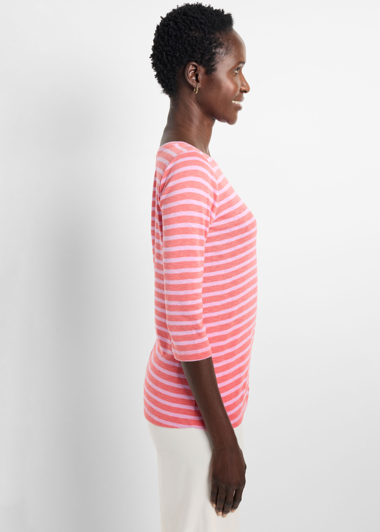 Camiseta Nic + Zoe punto encaje