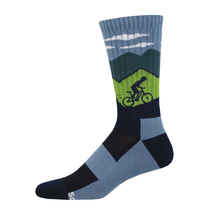 Calcetines de lana merino Socksmith Compass, tallas para mujer y HOMBRE