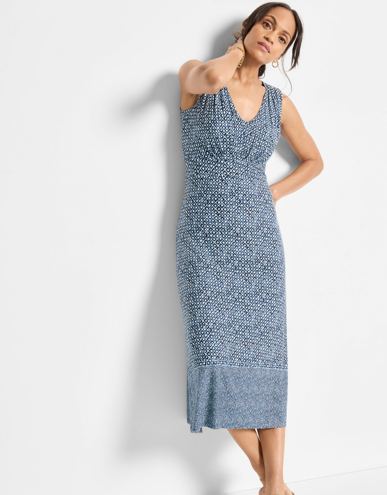 Nic + Zoe dress 251244, Coastal Geo Emma