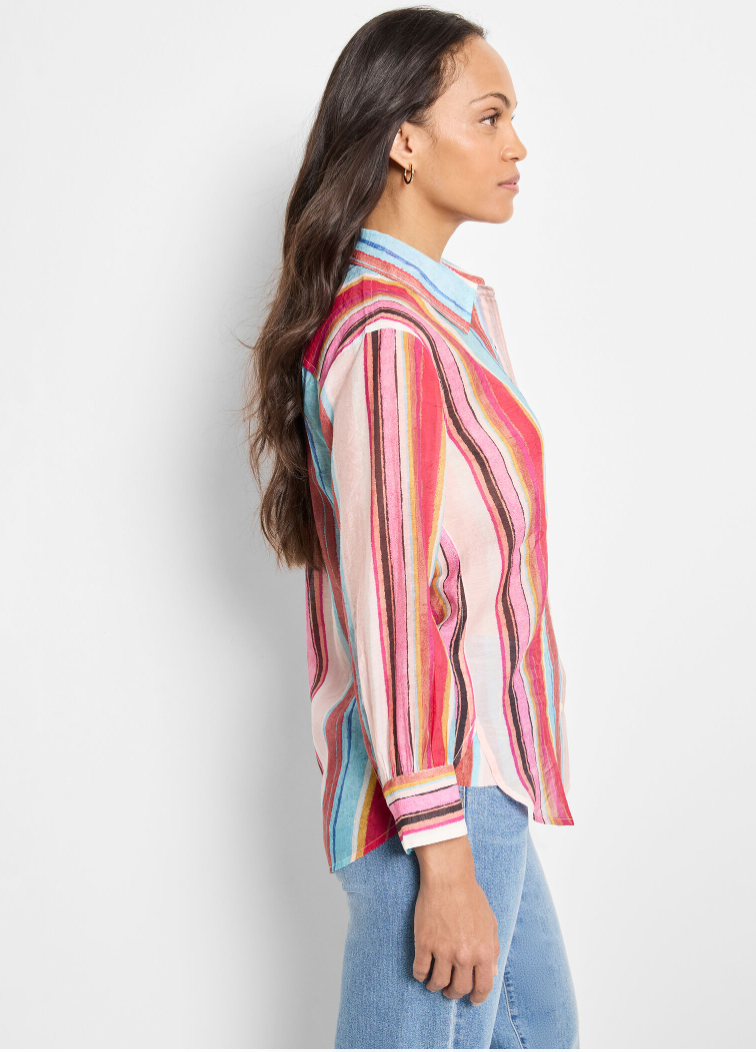 Nic + Zoe shirt 251609, Horizon Breeze