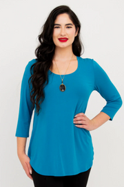 Blue Sky Jazz shirt, bamboo 3/4 sleeve (4 colors)