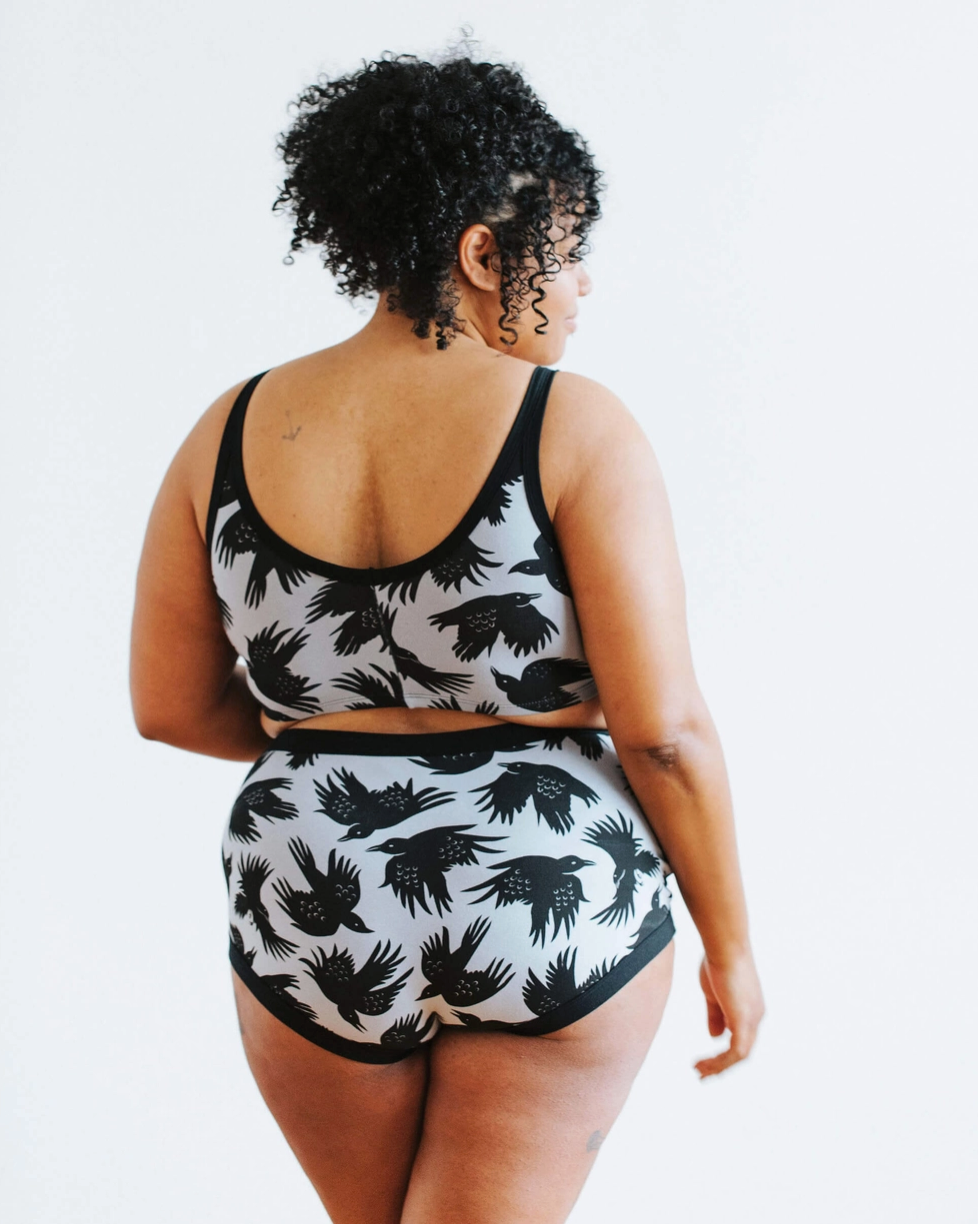 Bralette Thunderpants, estampado de margaritas