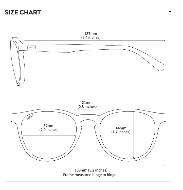 WMP Rowan polarized sunglasses, crystal brown marble/brown lens