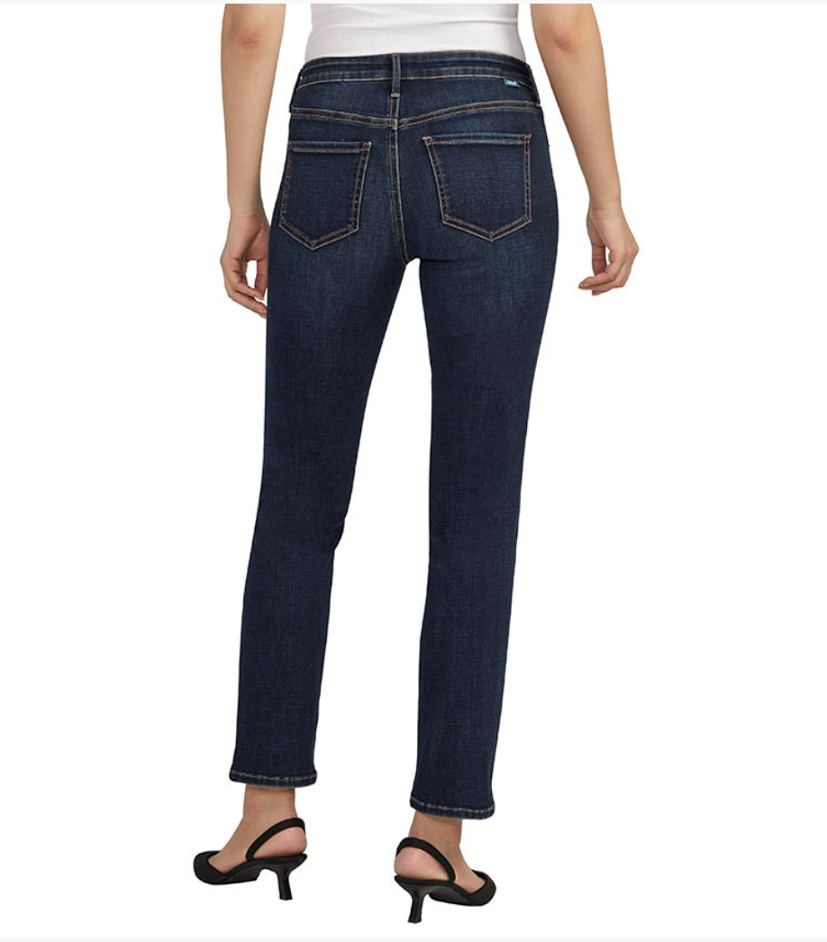 Jag Cassie straight PETITE jeans, mid-rise, zip