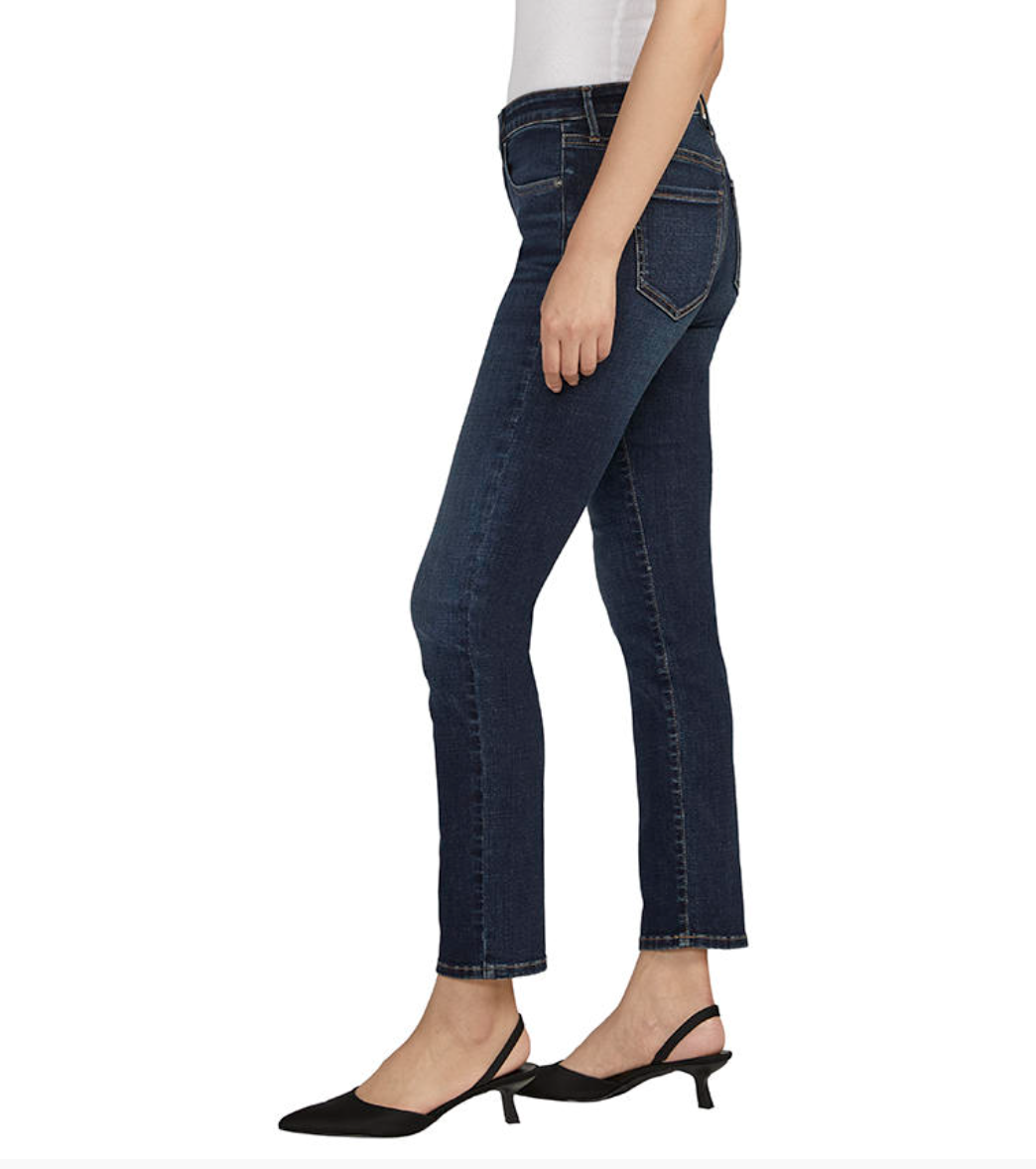 Jag Cassie straight PETITE jeans, mid-rise, zip