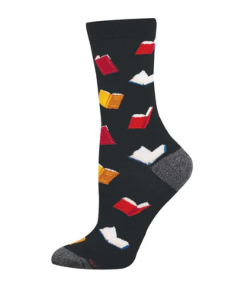 Socksmith bamboo graphic crew, women's sizing (35+ patterns)