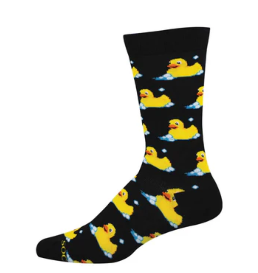 Socksmith bamboo graphic crew, MEN's sizing (7 patterns)