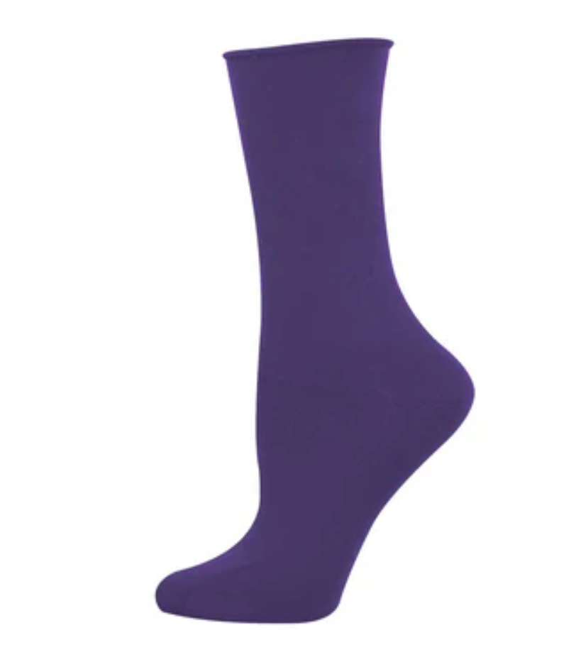 Socksmith bamboo crew, solid women's sizing