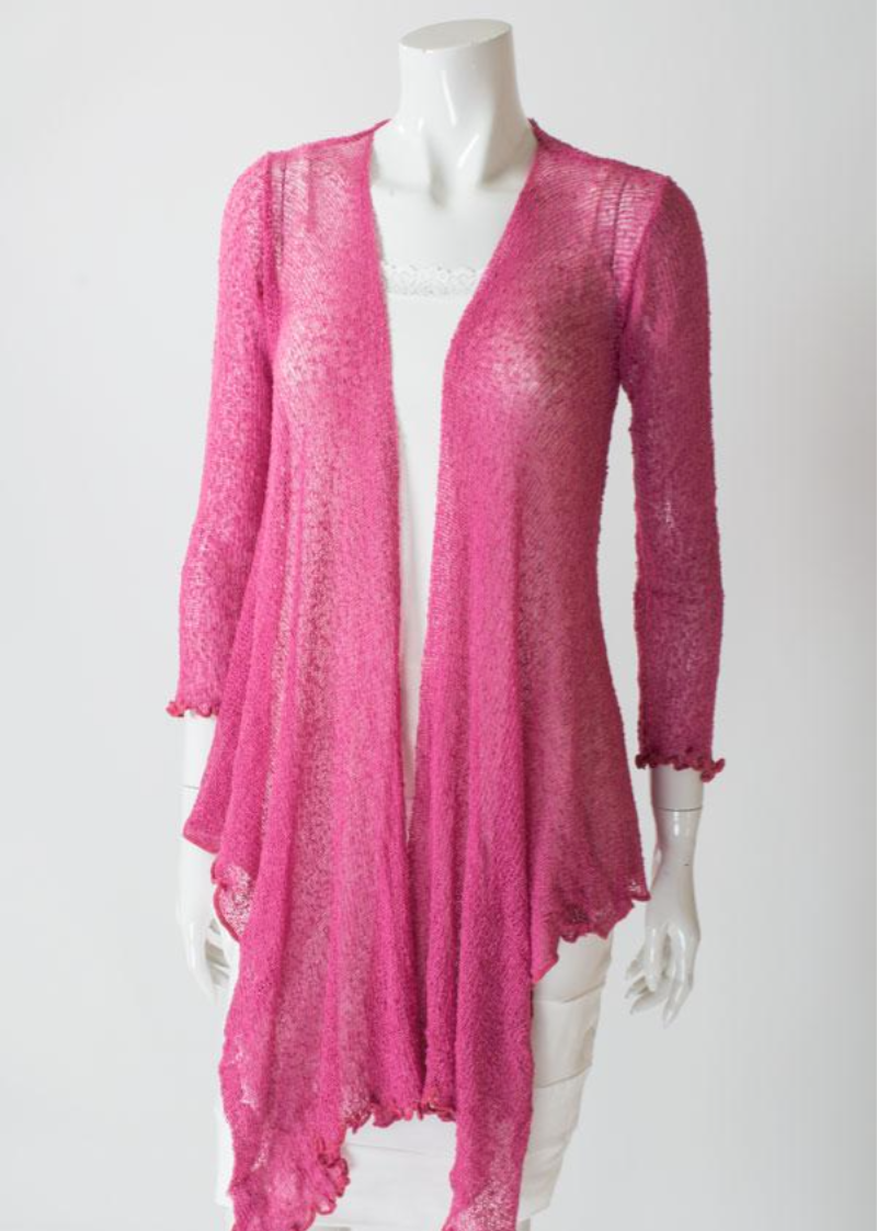 Blue Sky cardigan, long mesh shrug (14 colors)