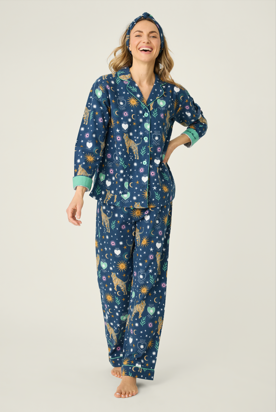 PJ Salvage pajamas, flannel set (10 patterns/colors)
