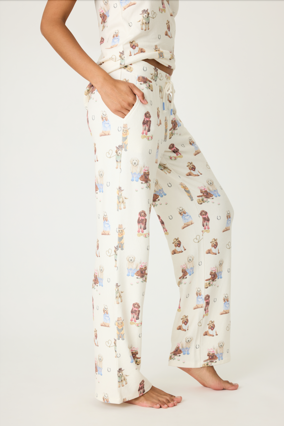 PJ Salvage pajamas, Ruff on the Range fleece shirt and pant