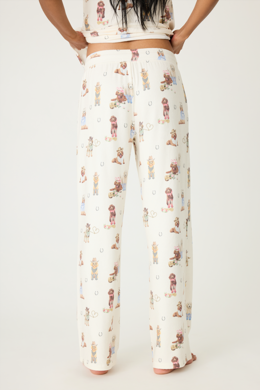 PJ Salvage pajamas, Ruff on the Range fleece shirt and pant