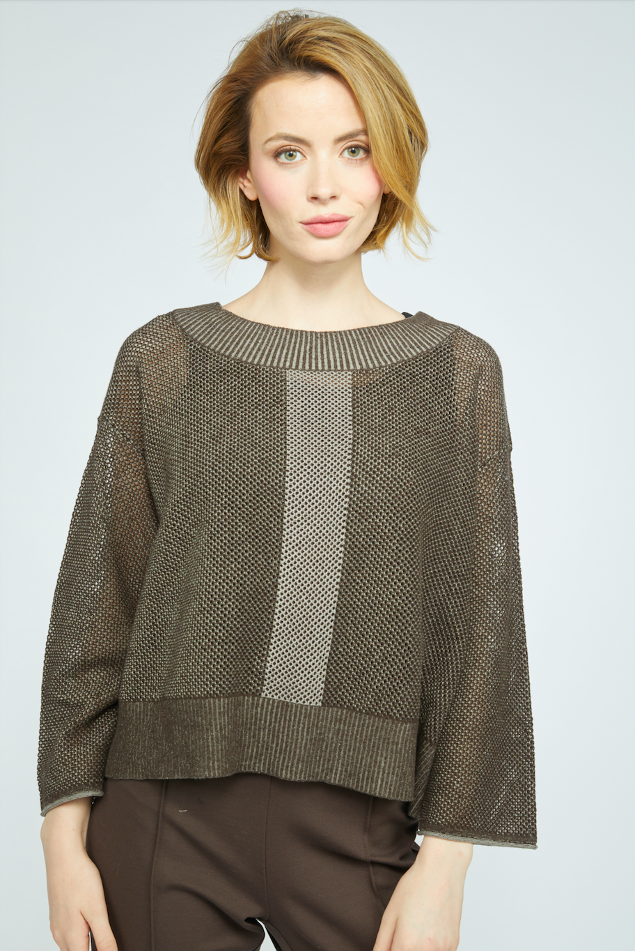 Olivia/Liv by Habitat sweater 520739, mesh go-to topper (2 colors)