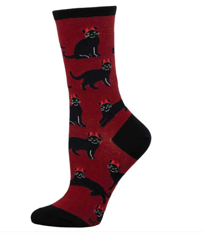Socksmith halloween/fall graphic crew, women's sizing