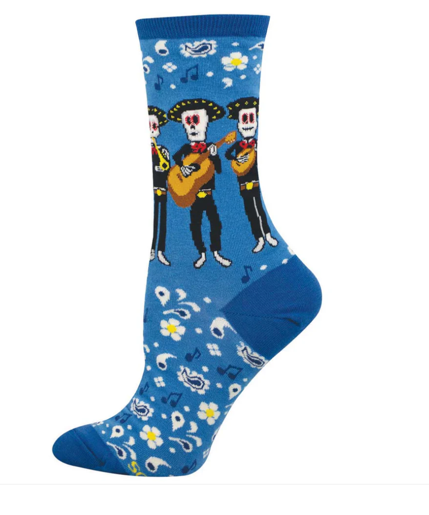 Socksmith halloween/fall graphic crew, women's sizing