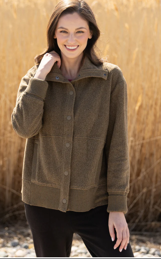 Escape by Habitat jacket 23016, fleece fireside snap