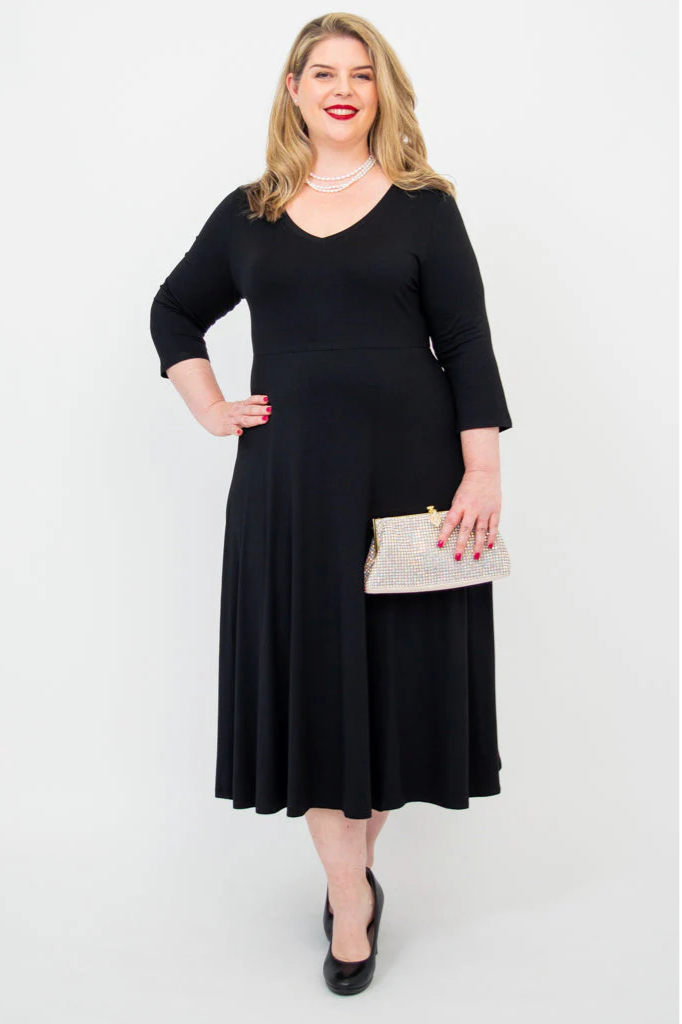 Blue Sky Soul dress, bamboo Cosmic