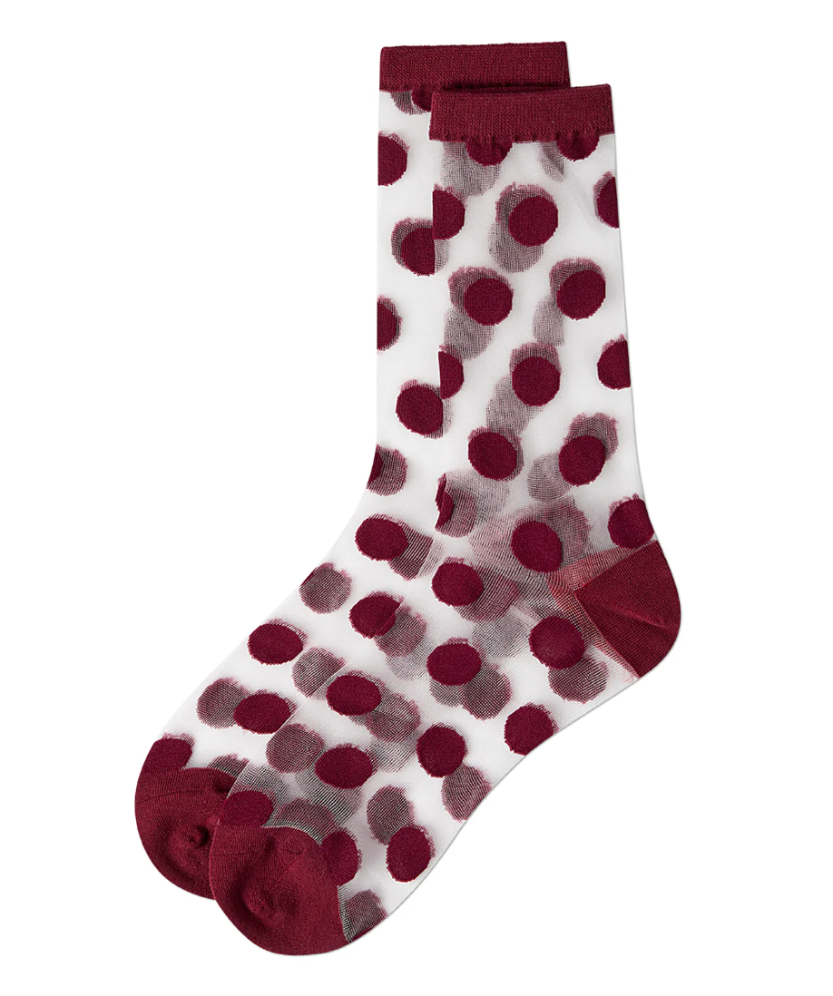 MeMoi socks MCF07893, sheer crew (4 colors/styles)