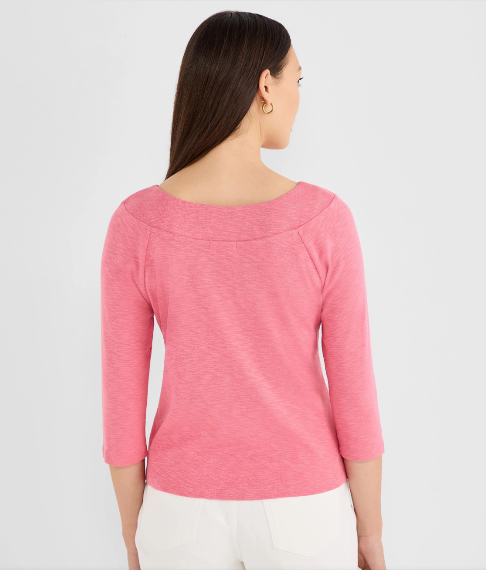 Camiseta Nic + Zoe punto encaje