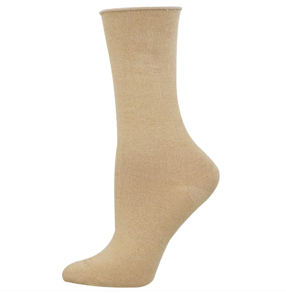 Socksmith bamboo crew, solid women's sizing